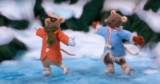 Prettige kerstdagen, gelukkig nieuwjaar: een stop-motion muziekvideo vertelt het warme en donzige verhaal van bosvrienden